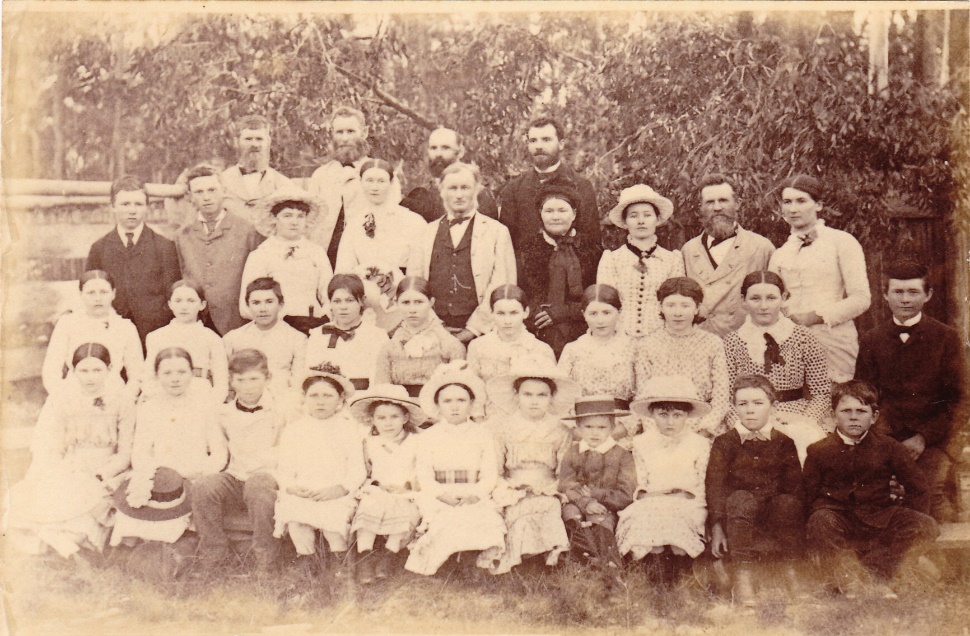 Ashlea Presbyterian Church School group, c 1888